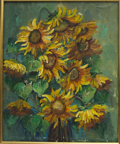 Girasoles van Rosa San Agustín, Schilderij te koop op Singulart