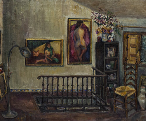 Estudio de Chapi by Rosa San Agustín, Painting for Sale on Singulart