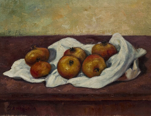 Las granadas by Rosa San Agustín, Painting for Sale on Singulart