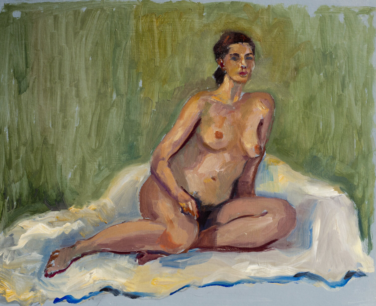 Desnudo en escorzo Rosa San Agustín