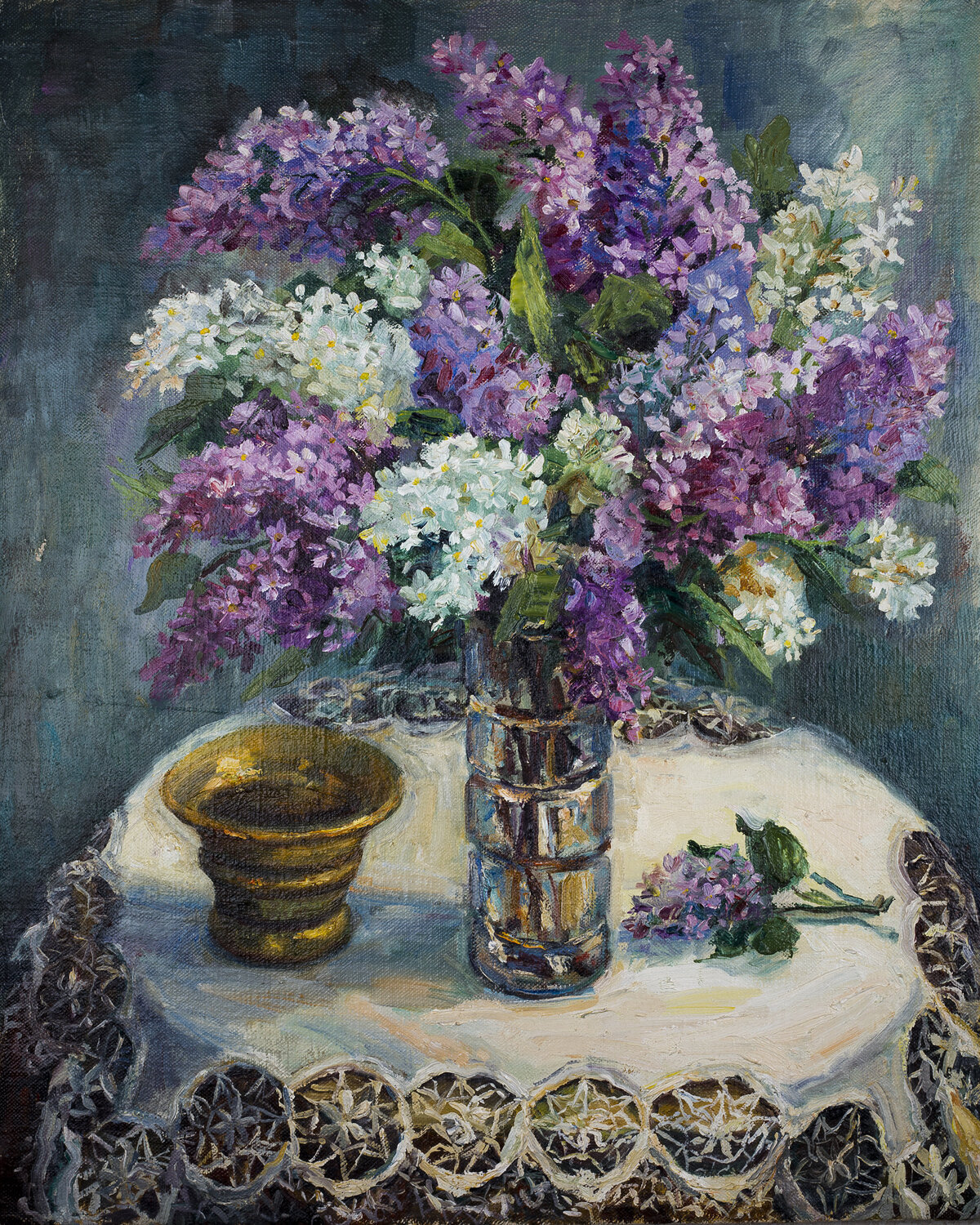 Lilas y mortero Rosa San Agustín