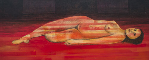 Yo soy van Matias Sansalonie, Schilderij te koop op Singulart