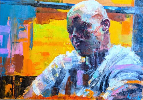 Commuters: Impression 73 by Peppe Aveni, 기타 매체 for Sale on Singulart