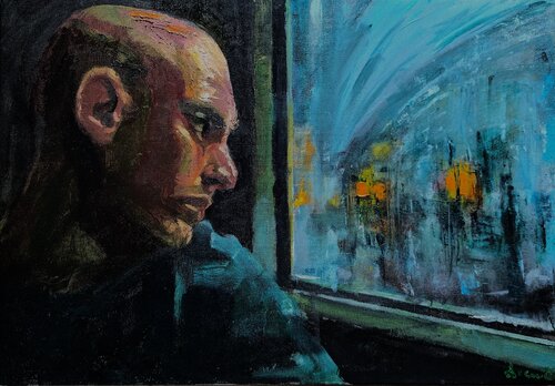 Commuters Impression 80 by Peppe Aveni, Other Media for Sale on Singulart