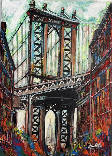 New York by Peter Denk, Painting for Sale on Singulart