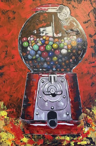 Bubblegum von Peter Denk, Malerei kaufen auf Singulart