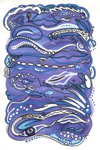 Waves of Lust von Yvonne van Dalen, Werk auf Papier kaufen auf Singulart