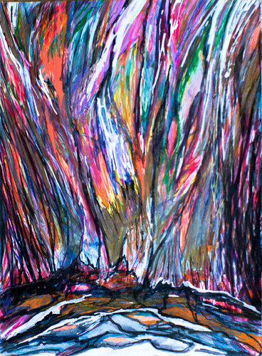 Blast von Sebastián Mejía - Santos, Zeichnungen kaufen auf Singulart