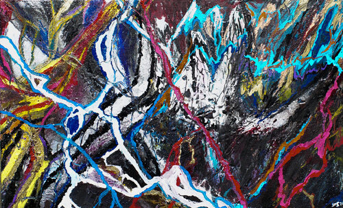 Horizon van Sebastián Mejía - Santos, Schilderij te koop op Singulart