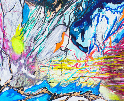 Fall by Sebastián Mejía - Santos, Painting for Sale on Singulart