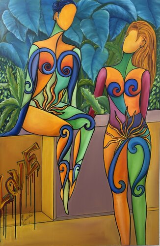 Tableau Love by Carmen Rodriguez, 회화 for Sale on Singulart