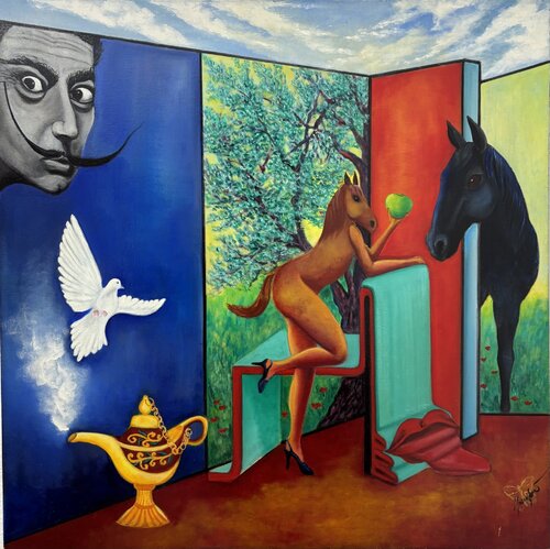 La magia del amor by Carmen Rodriguez, 회화 for Sale on Singulart