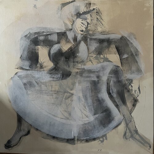 Unapologetic van Hanna Dąbrowska, Schilderij te koop op Singulart