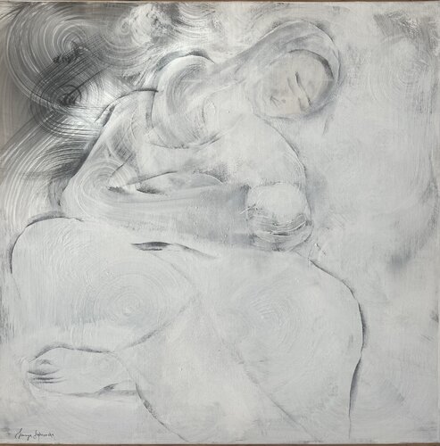 Force of womb van Hanna Dąbrowska, Schilderij te koop op Singulart