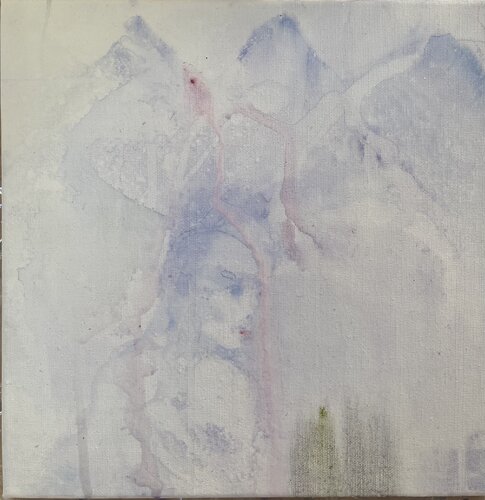 mountain is a mountain by Hanna Dąbrowska, Painting for Sale on Singulart
