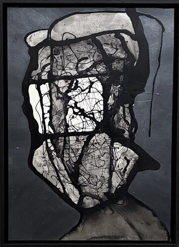 HEAD#XS066 by luigi bellinzoni, Work on Paper for Sale on Singulart