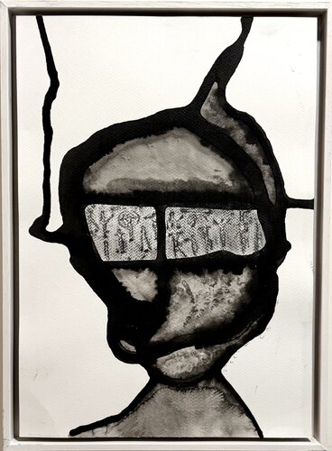 HEAD#XS011 by luigi bellinzoni, Work on Paper for Sale on Singulart