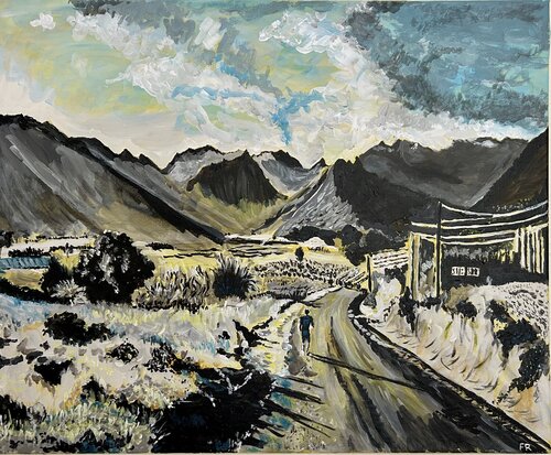 Entre deux, bras long par François Rochet, Peinture en vente sur Singulart