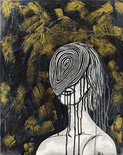 Ms. Smith in Room 427 de Renée Thiel, Pintura a la venta en Singulart