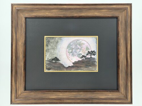 Pink Moon de Renée Thiel, Pintura a la venta en Singulart