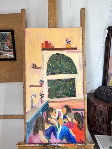 Girls Night di Lauren Simmons, Pittura in vendita su Singulart