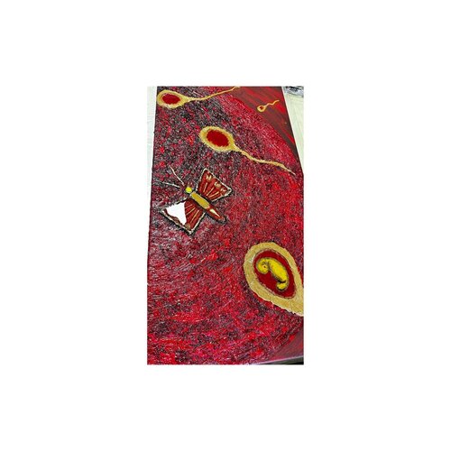 "Divine Tread " in the series Timeless Journey par Natalja Helenurm, Peinture en vente sur Singulart