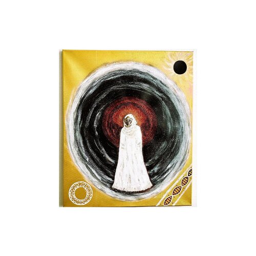 Light Code in the series Unconditional Love https://www.instagram.com/reel/DQKah1FClMd/?utm_source=ig_web_copy_link&igsh=MzRlODBiNWFlZA== de Natalja Helenurm, Pintura a la venta en Singulart