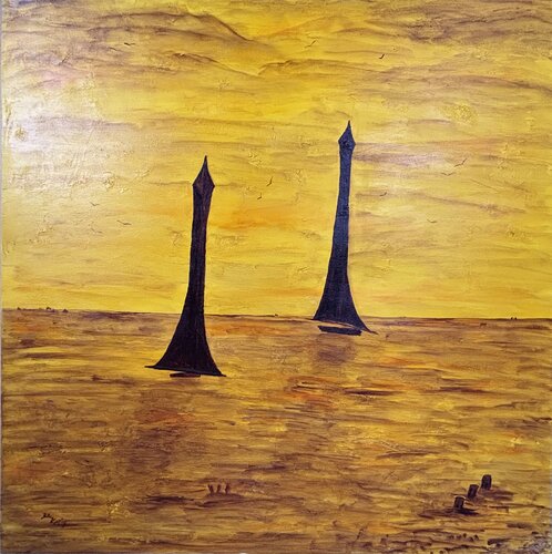 Silence III di Britta Kaping, Pittura in vendita su Singulart