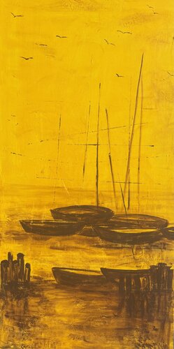 Duett Abendlicht I di Britta Kaping, Pittura in vendita su Singulart