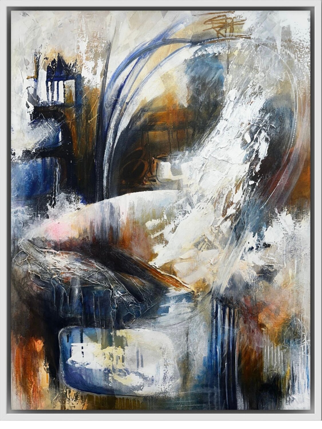 Looking Through The Layers III Tracy Pritchard Original painting for sale