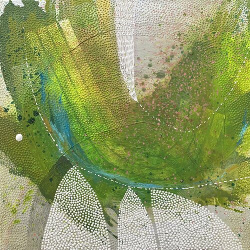 Dream about green von SAN STARLING, Malerei kaufen auf Singulart