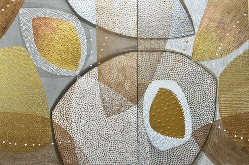 Sparks of Divine energy par SAN STARLING, Peinture en vente sur Singulart