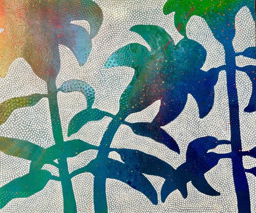 Lilies von SAN STARLING, Malerei kaufen auf Singulart