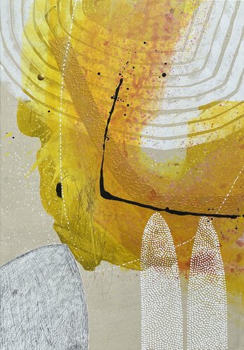 YELLOW von SAN STARLING, Malerei kaufen auf Singulart