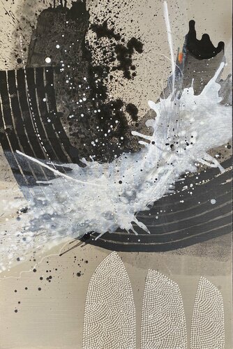 Reborn from Deep of the Universe von SAN STARLING, Malerei kaufen auf Singulart