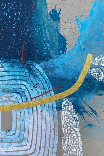 ON THE EDGE OF THE DAY van SAN STARLING, Schilderij te koop op Singulart