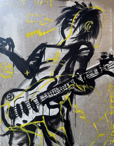 Side effect par Sergio Caruso, Peinture en vente sur Singulart
