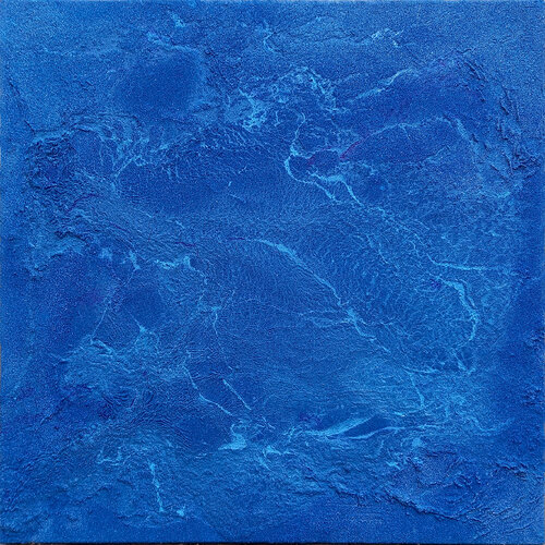 BLUE DESERT #23 (Series 2024) van Eleonora Bourmistrov, Schilderij te koop op Singulart