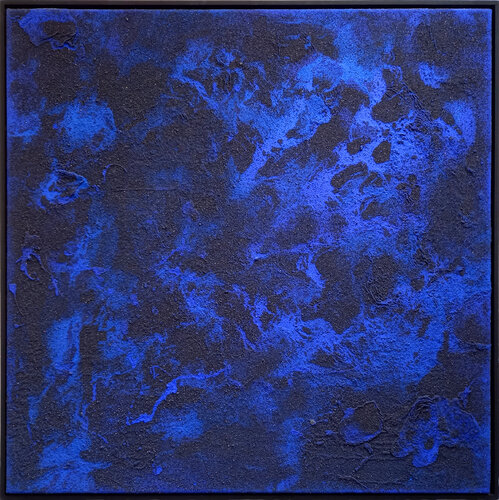 BLUE DESERT #3 (Series 1997) van Eleonora Bourmistrov, Schilderij te koop op Singulart