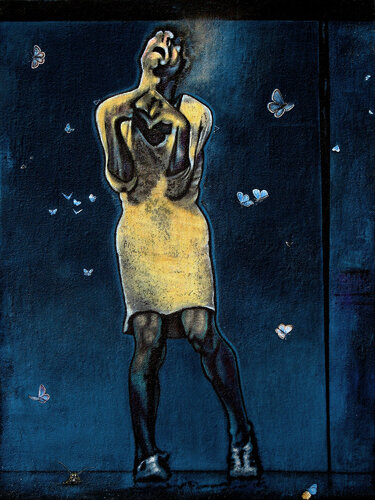 MASTER Of BUTTERFLIES di Eleonora Bourmistrov, Pittura in vendita su Singulart