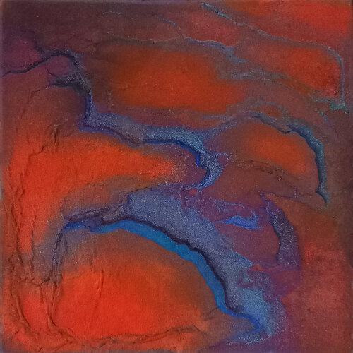 SANDMEER #13 van Eleonora Bourmistrov, Schilderij te koop op Singulart