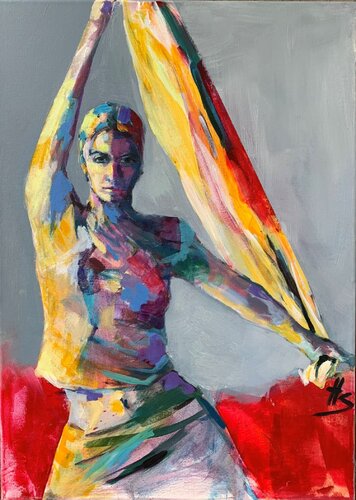 Willensstärke by Heike Schümann, Painting for Sale on Singulart