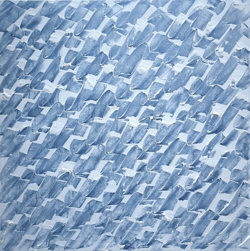 WHITE WAVES by Tom Nelson, 회화 for Sale on Singulart