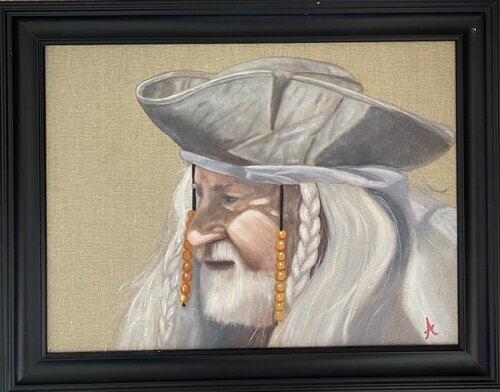 Brixham Pirate 1 di Allison McSparron-Edwards, Pittura in vendita su Singulart
