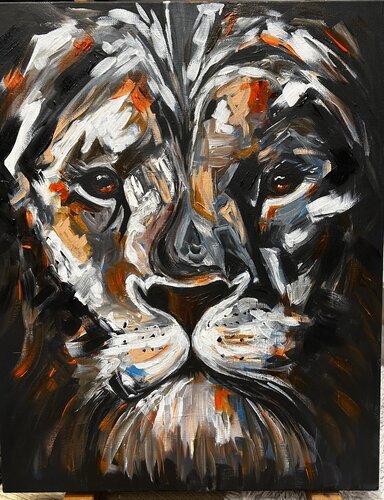 Leoncio by Miren Fernandez Florencio, Painting for Sale on Singulart