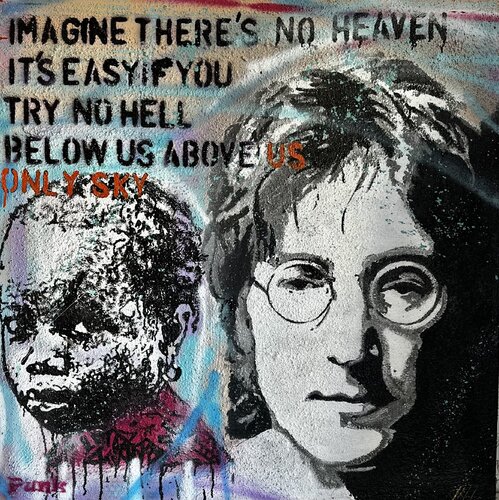 John Lennon – Imagine von Sebastià Farré Monné, Malerei kaufen auf Singulart