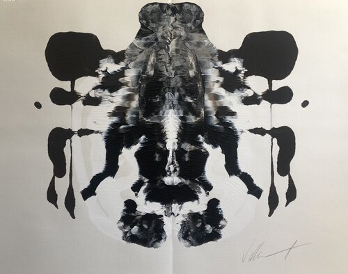 El Test de Rorschach #1 di Carlos Villena, Pittura in vendita su Singulart