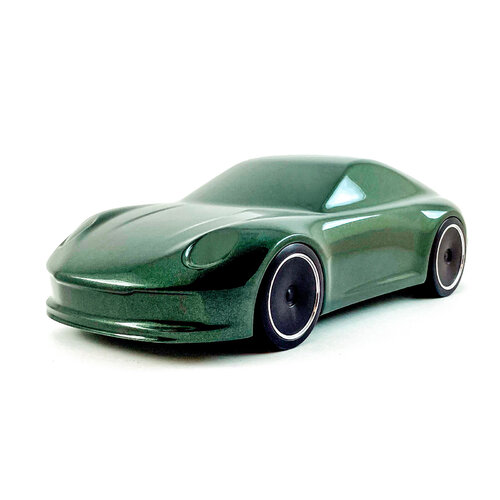 "2020 SportWagen" (inspiration Porsche 992) - Livrée Opalescent Oak Tree von Atelier Circourt, Skulptur kaufen auf Singulart