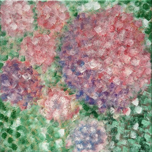 Il Volume dell‘Ortensia van Valeria Pianese, Schilderij te koop op Singulart