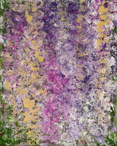 Glicine Materico van Valeria Pianese, Schilderij te koop op Singulart